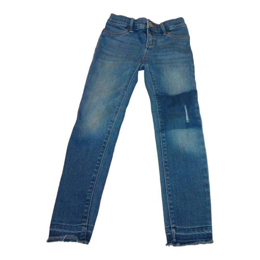 Old Navy Little Girls Rockstar Jeggings Denim Blue Jeans Size 6